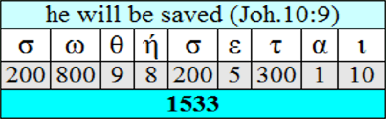 He will be saved